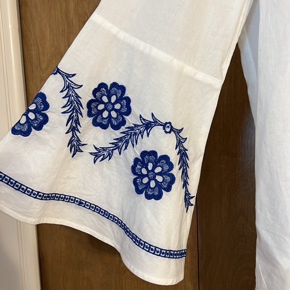 LOFT Bell Sleeve Top - Picture 3 of 5